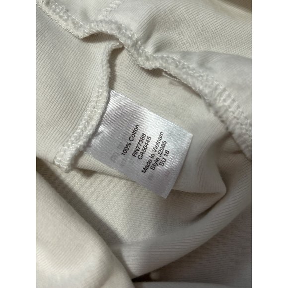 J.crew white ruffled sleeveless strappy tank top women’s size small 1519 - Picture 5 of 5